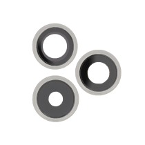 Lentille Caméra Complète Argent iPhone 14 Pro/14 Pro Max (lot de 3)