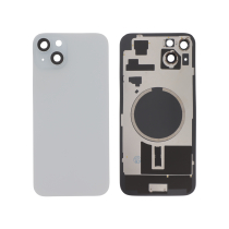Vitre Arrière Bleue iPhone 15 Plus (Avec MagSafe) (Sans Logo)