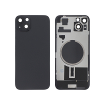 Vitre Arrière Noire iPhone 15 Plus (Avec MagSafe) (Sans Logo)