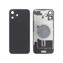 Vitre Arrière Noire iPhone 16 Plus (Avec MagSafe) (Sans Logo)