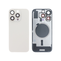 Vitre Arrière Titane Sable  iPhone 16 Pro (Avec MagSafe) (Sans Logo)
