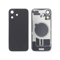 Vitre Arrière Noire iPhone 16 (Avec MagSafe) (Sans Logo)
