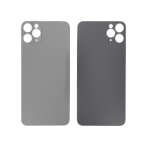Vitre Arrière Grise Sidéral iPhone 11 Pro Max (Large Hole) (Sans Logo)