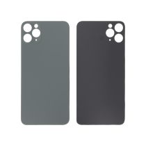 Vitre Arrière Verte iPhone 11 Pro Max (Large Hole) (Sans Logo)