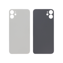 Vitre Arrière Blanche iPhone 11 (Large Hole) (Sans Logo)