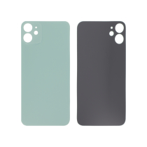 Vitre Arrière Verte iPhone 11 (Large Hole) (Sans Logo)