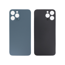 Vitre Arrière Bleue iPhone 12 Pro Max (Large Hole) (Sans Logo)