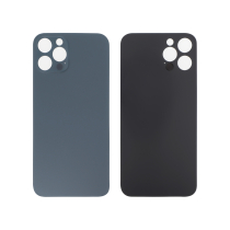 Vitre Arrière Bleue iPhone 12 Pro (Large Hole) (Sans Logo)