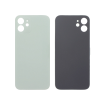 Vitre Arrière Verte iPhone 12 (Large Hole) (Sans Logo)