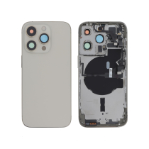 Vitre Arrière Complete Or iPhone 14 Pro (Avec MagSafe) (Sans Logo)
