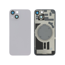Vitre Arrière Complète Violette iPhone 14 (Avec MagSafe) (Sans Logo)