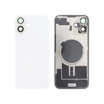 Vitre Arrière Complète Blanche iPhone 16 Plus (Avec MagSafe) (Sans Logo)