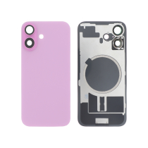Vitre Arrière Complète Rose iPhone 16 (Avec MagSafe) (Sans Logo)