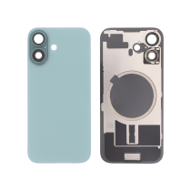 Vitre Arrière Complète Sarcelle iPhone 16 (Avec MagSafe) (Sans Logo)
