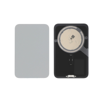 Vitre Arrière Argent iPhone 17 Pro Max (Sans Logo)