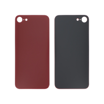 Vitre Arrière Rouge iPhone 8/SE2 (Large Hole) (Sans Logo)