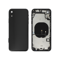 Vitre Arrière Complète Noire iPhone XR (Sans Logo)