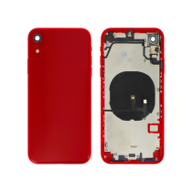 Vitre Arrière Complète Rouge iPhone XR (Sans Logo)