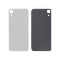 Vitre Arrière Blanche iPhone XR (Large Hole) (Sans Logo)