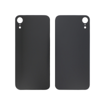 Vitre Arrière Noire iPhone XR (Large Hole) (Sans Logo)