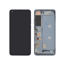 Ecran Complet OLED Gris Xiaomi Mi 10 Pro (Avec châssis)