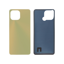 Vitre Arrière Jaune Xiaomi Mi 11 Lite 5G (Sans logo)