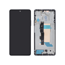 Ecran Complet Noir Poco F5 (Avec Châssis) (ReLife)