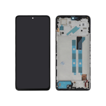 Ecran Complet Noir Redmi Note 12 Pro 4G (avec châssis) (ReLife)