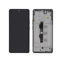 Ecran Complet Noir Redmi Note 13 Pro 4G (Avec châssis)