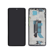 Ecran Complet Noir Redmi Note 14 Pro 5G (Avec Châssis) (ReLife)