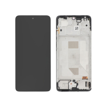 Ecran Complet Noir Redmi Note 14 4G (Avec Châssis) (ReLife)