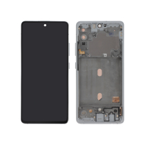 Ecran Complet Blanc Galaxy A51 5G (A516B) (Avec châssis)