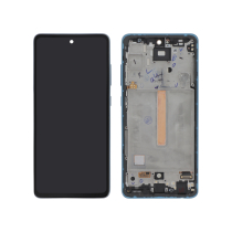 Ecran Complet Bleu Galaxy A52 (A525F/A526B) (Avec châssis)