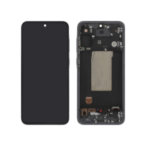 Ecran Complet Graphite Galaxy A56 5G (A566B) (Avec châssis)