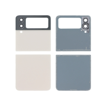 Vitre Arrière Or Rose Galaxy Z Flip4 (F721B) (Sans logo)