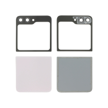 Vitre Arrière Complète Lavande Galaxy Z Flip5 (F731B) (Sans logo)