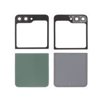 Vitre Arrière Complète Verte Galaxy Z Flip5 (F731B) (Sans logo)