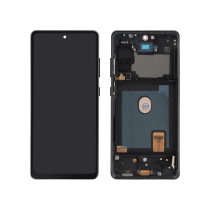 Ecran Complet Bleu OLED Galaxy S20 FE 4G/5G (G780F/G781B) (Avec châssis)
