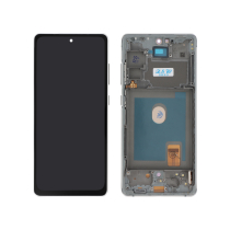 Ecran Complet Blanc OLED Galaxy S20 FE 4/5G (G780F/G781B) (Avec châssis)