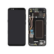 Ecran Complet Noir Carbone Galaxy S8 (G950F)