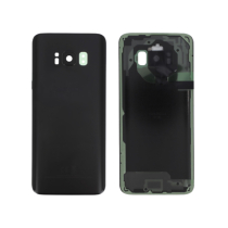 Vitre Arrière Noire Carbone Galaxy S8 (G950F)