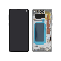 Ecran Complet Blanc Galaxy S10 (G973F) (ReLife)