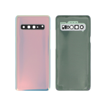 Vitre Arrière Argent Galaxy S10 5G (G977B) (Sans logo)