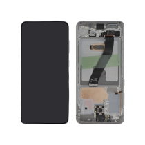 Ecran Complet Blanc Galaxy S20 (G980F/G980B) (Sans Cam)