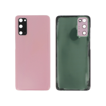 Vitre Arrière Rose Galaxy S20 (G980F) (Sans logo)