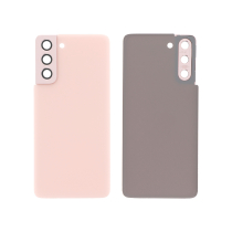 Vitre Arrière Rose Galaxy S21 5G (G991B) (Sans logo)