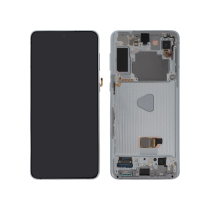 Ecran Complet Argent Galaxy S21+ 5G (G996B)  (Sans cam)