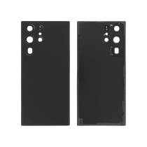 Vitre Arrière Noire Galaxy S22 Ultra (S908B) (Sans logo)