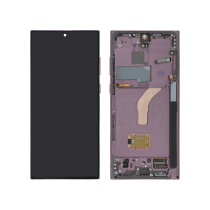Ecran Complet Bordeaux Galaxy S22 Ultra (Avec châssis) (ReLife)