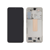 Ecran Complet Crème Galaxy S23+ (S916B)